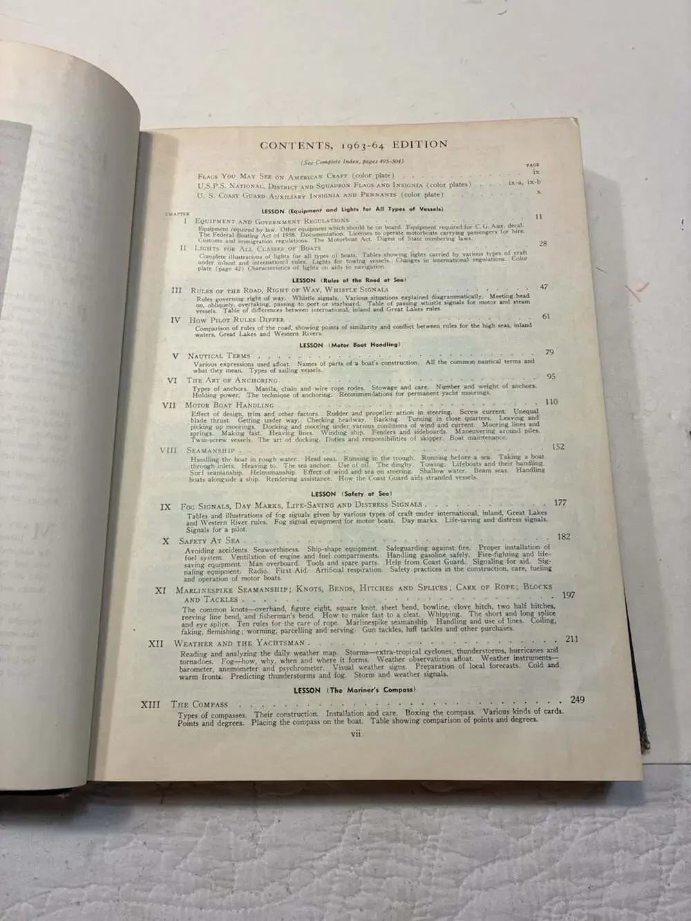 Piloting, Seamanship and Small Boat Handling 1963-64 Edition by Charles F. Chapm